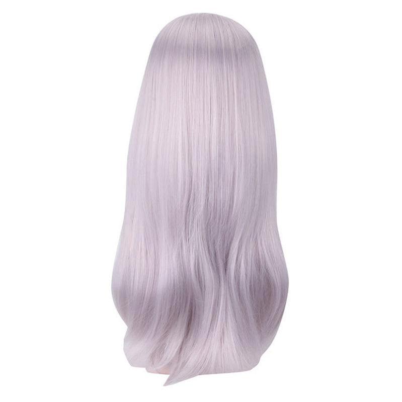 Anime JoJo's Bizarre Adventure Golden Wind Leone Abbacchio Long Gray Cosplay Wigs