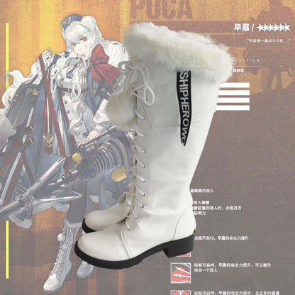 Arknights Poca Game Cosplay Boots Shoes for Carnival Anime Party