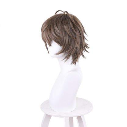 Anime Cosplay Wigs for Alban Knox brown Cosplay Wig of NIJISANJI