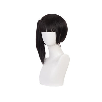 Demon Slayer: Kimetsu no Yaiba Kanao Tsuyuri Black Brown Ponytail Cosplay Wigs