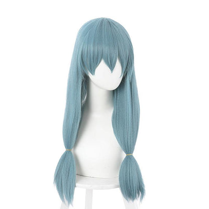 Anime Jujutsu Kaisen Mahito Long Blue Cosplay Wigs