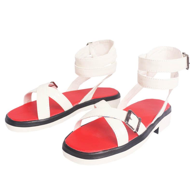 Arknights Angelina Coral Coast Summer Flower Game Cosplay Sandals Shoes for Carnival