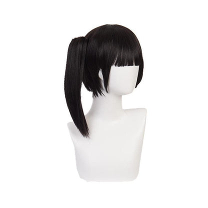 Demon Slayer: Kimetsu no Yaiba Kanao Tsuyuri Black Brown Ponytail Cosplay Wigs