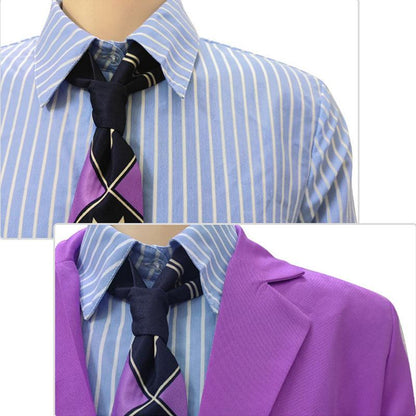 Anime JoJo's Bizarre Adventure Yoshikage Kira Suit Cosplay Costumes