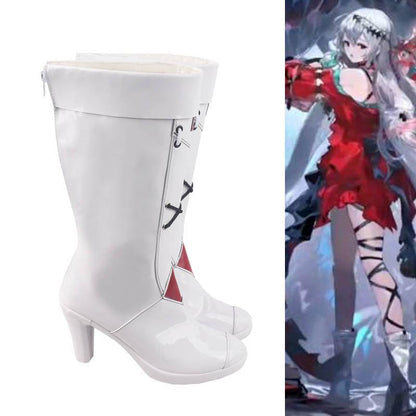 Game Arknights Skadi the Corrupting Heart Ver. B Cosplay Boots Shoes for Cosplay Anime Carnival