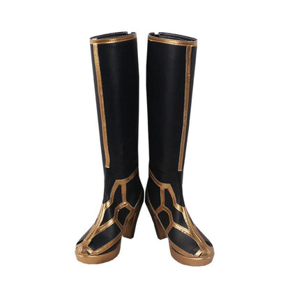 Game FGO Fate/Grand Order Arcade Cabinet Merlin Cosplay Boots Shoes for Cosplay Anime Carnival