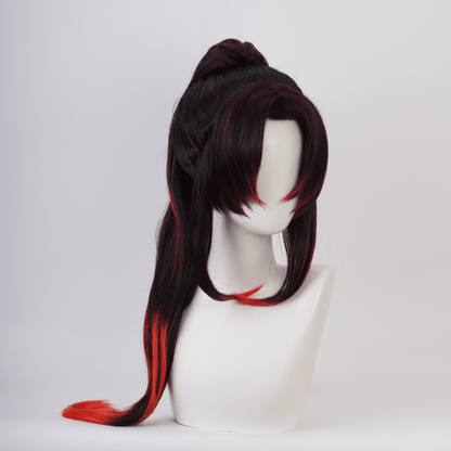 Anime Demon Slayer Kimetsu no Yaiba Yoriichi Tsugikuni Kokushibou Cosplay Wig