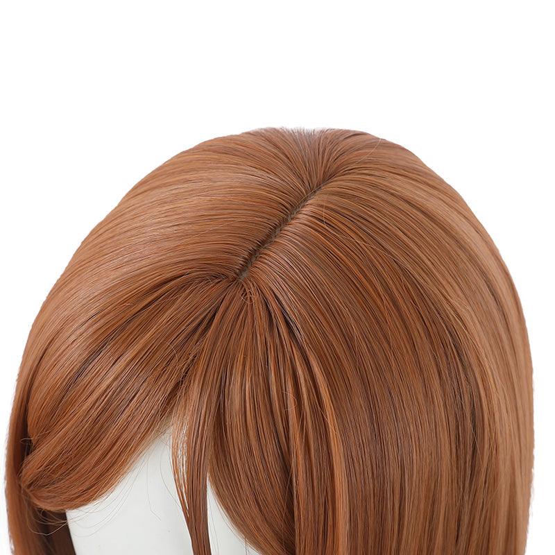 Anime Jujutsu Kaisen Nobara Kugisaki Short Brown Cosplay Wigs