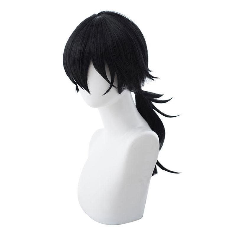 FGO Fate/Grand Order Ryouma Sakamoto 50cm Black Halloween Cosplay Wigs