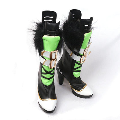 LoveLive! Sunshine!! AZALEA Kunikida Hanamaru Punk SR Cosplay Boots High Heel Shoes