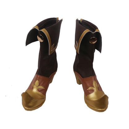 Princess Connect! Re Dive Kelly Princess Golden Anime Game Cosplay Boots Shoes