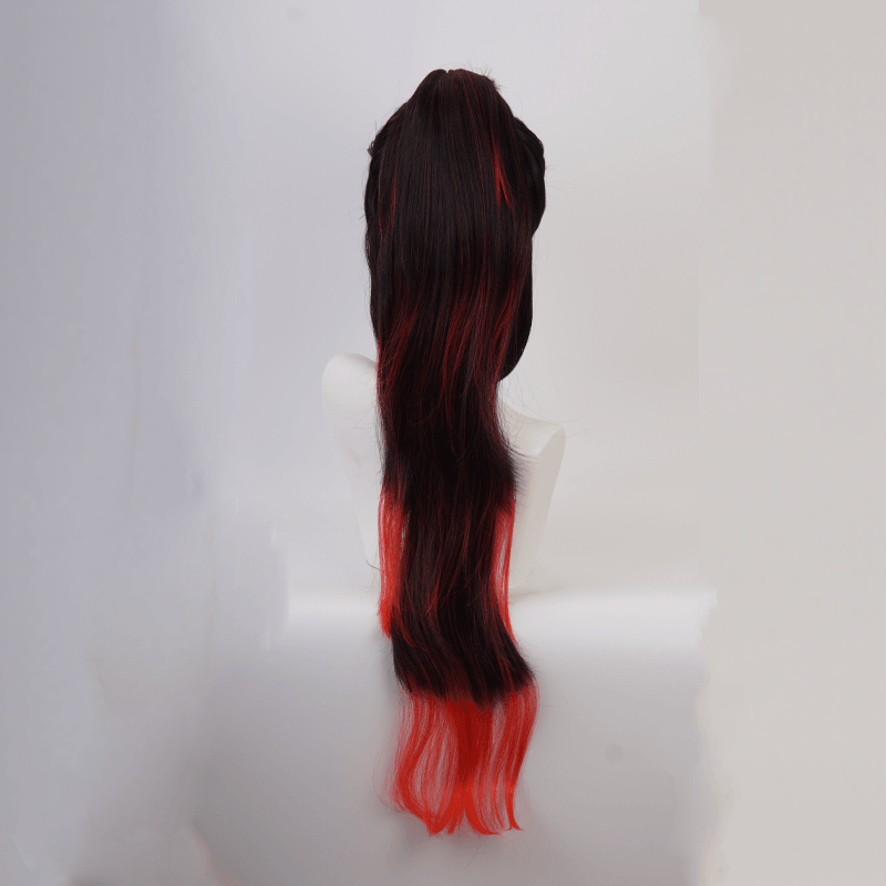 Anime Demon Slayer Kimetsu no Yaiba Yoriichi Tsugikuni Kokushibou Cosplay Wig