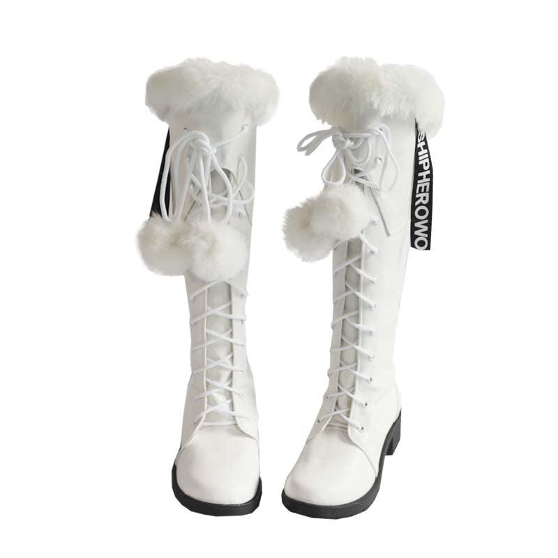 Arknights Poca Game Cosplay Boots Shoes for Carnival Anime Party