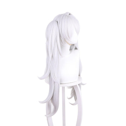 Anime Cosplay Wigs for Kuzuha silvery white Cosplay Wig of NIJISANJI