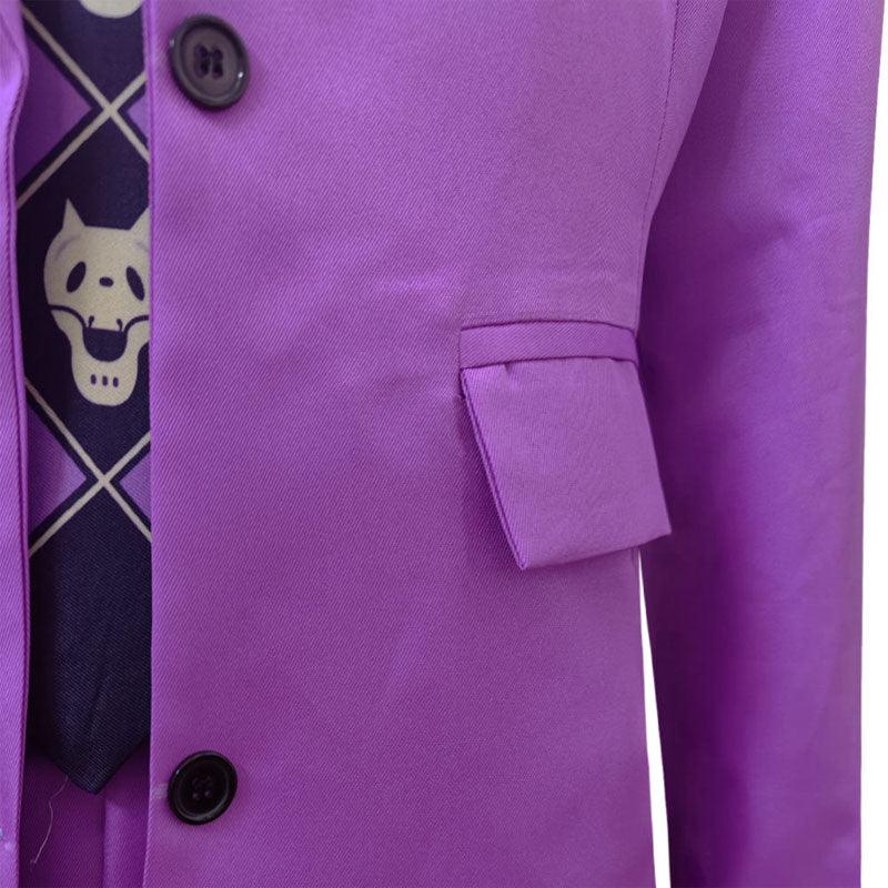 Anime JoJo's Bizarre Adventure Yoshikage Kira Suit Cosplay Costumes