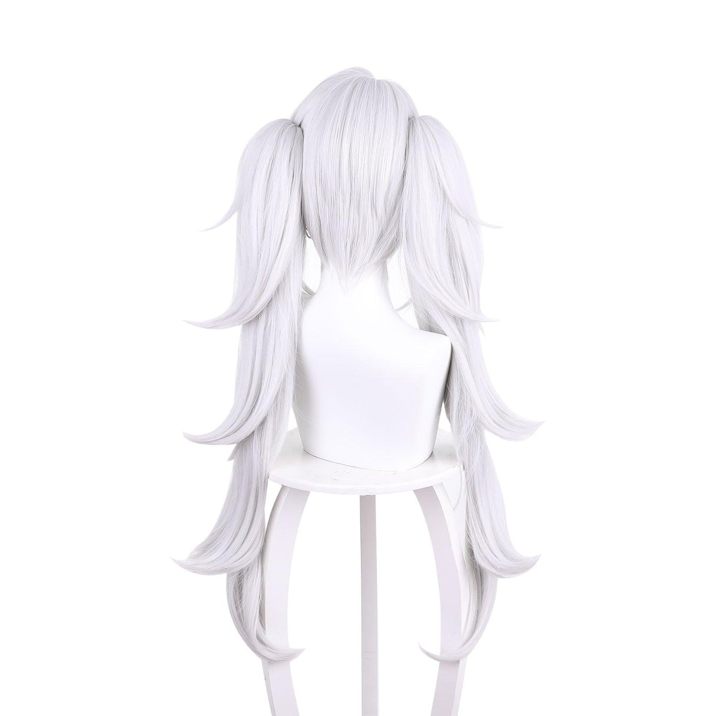 Anime Cosplay Wigs for Kuzuha silvery white Cosplay Wig of NIJISANJI