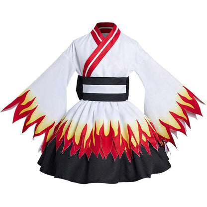 Anime Demon Slayer Kimetsu no Yaiba Tanjiro Kamado Zenitsu Agatsuma Rengoku Kyoujurou Cosplay Costumes