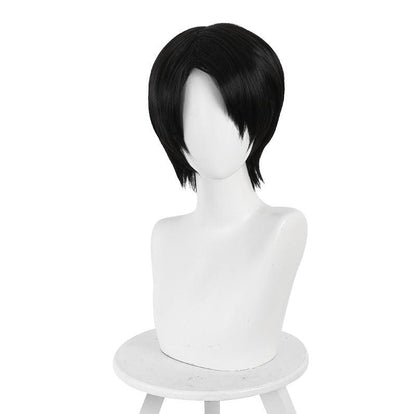 Anime Jujutsu Kaisen Yuta Okkotsu Short Black Cosplay Wigs