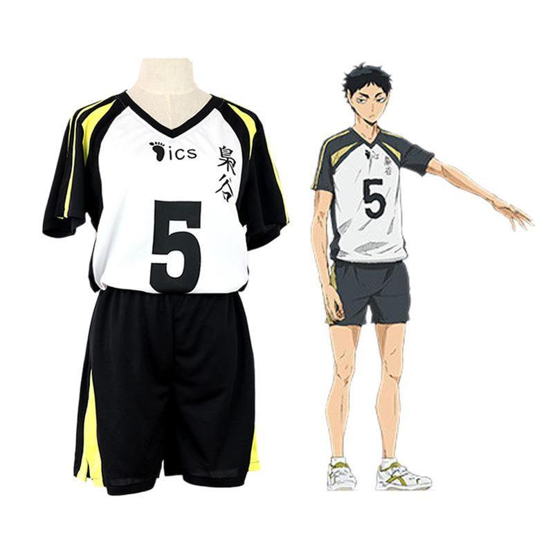 Anime Haikyuu Fukur??¡§?-dani Academy Akaashi Keiji Uniform Cosplay Costume