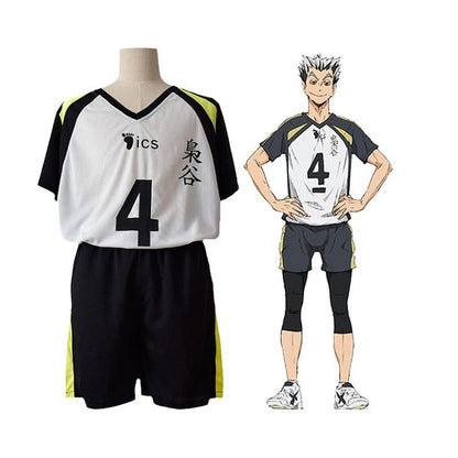 Anime Haikyuu Fukur??¡§?-dani Academy Bokuto Koutarou Uniform Cosplay Costume