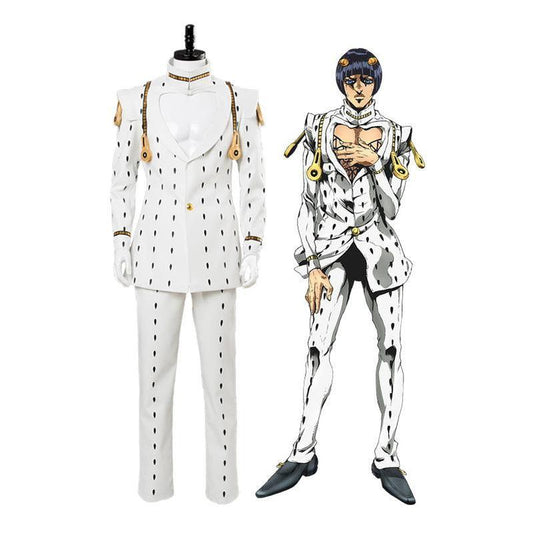 Anime JoJo's Bizarre Adventure Golden Wind Bruno Bucciarati Cosplay Costume