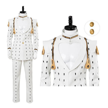 Anime JoJo's Bizarre Adventure Golden Wind Bruno Bucciarati Cosplay Costume