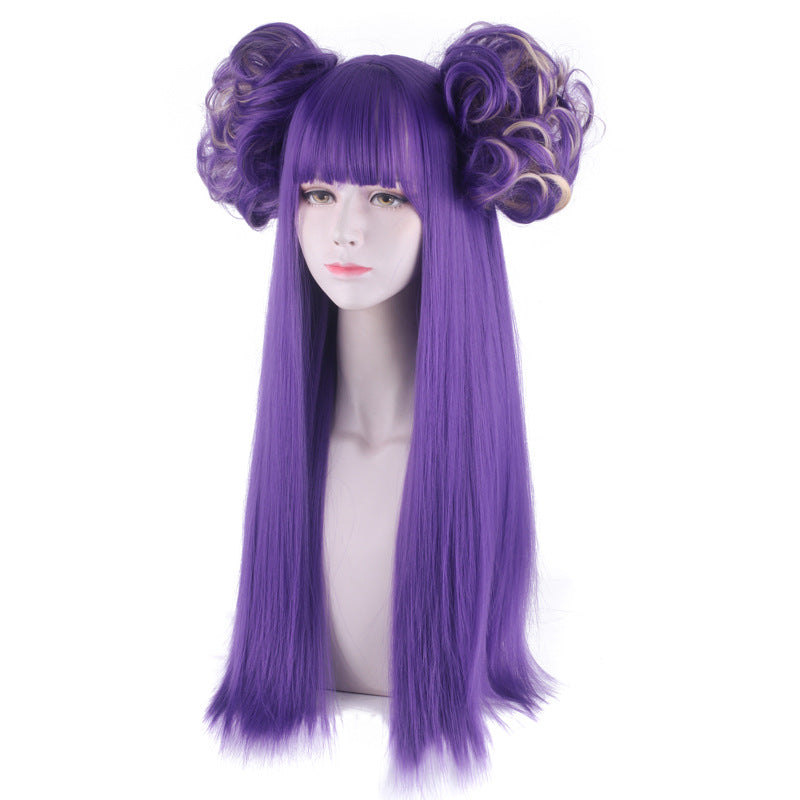 FGO Fate/Grand Order Nitocris Kimono Version Purple Cosplay Wigs