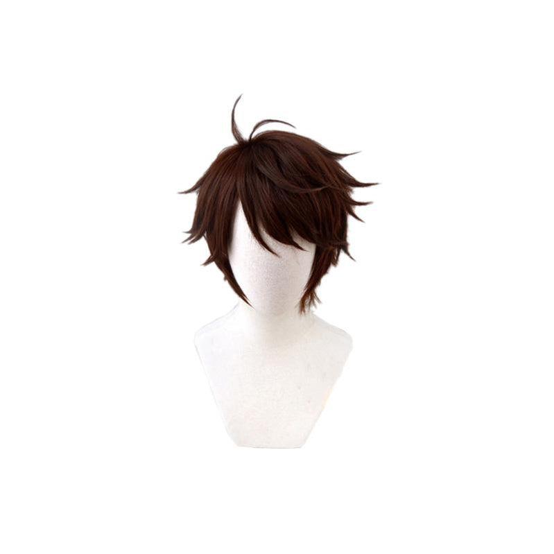 Anime Haikyuu Aobajohsai High Oikawa Tooru Short Brown Cosplay Wigs