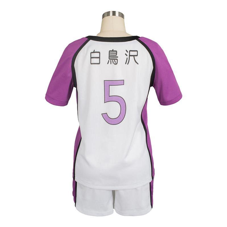 Anime Haikyuu Shiratorizawa Academy Tendo Satori Uniform Cosplay Costume