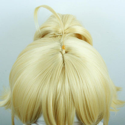 Tan Ya Senki / Girl Wars Tanya Von Degurechaff Short Yellow Anime Cosplay Wigs